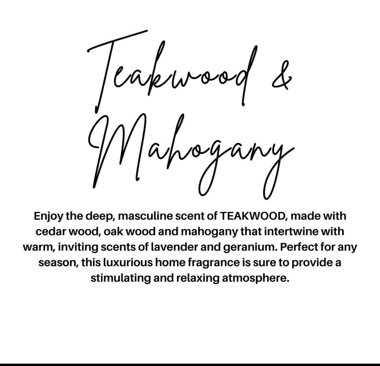 TEAKWOOD & MAHOGANY | LINEN SPRAY