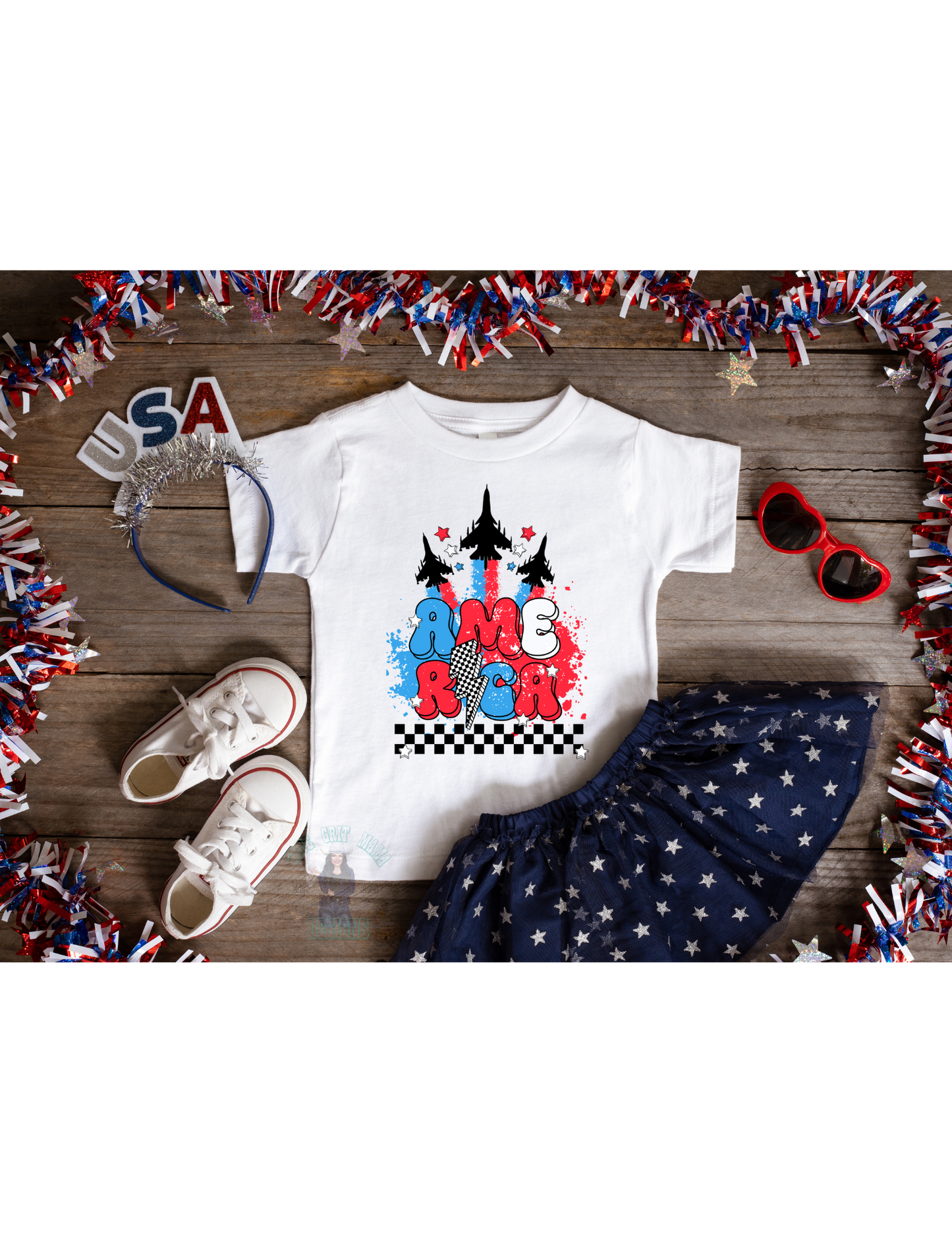 Youth Girls Americana T-Shirts