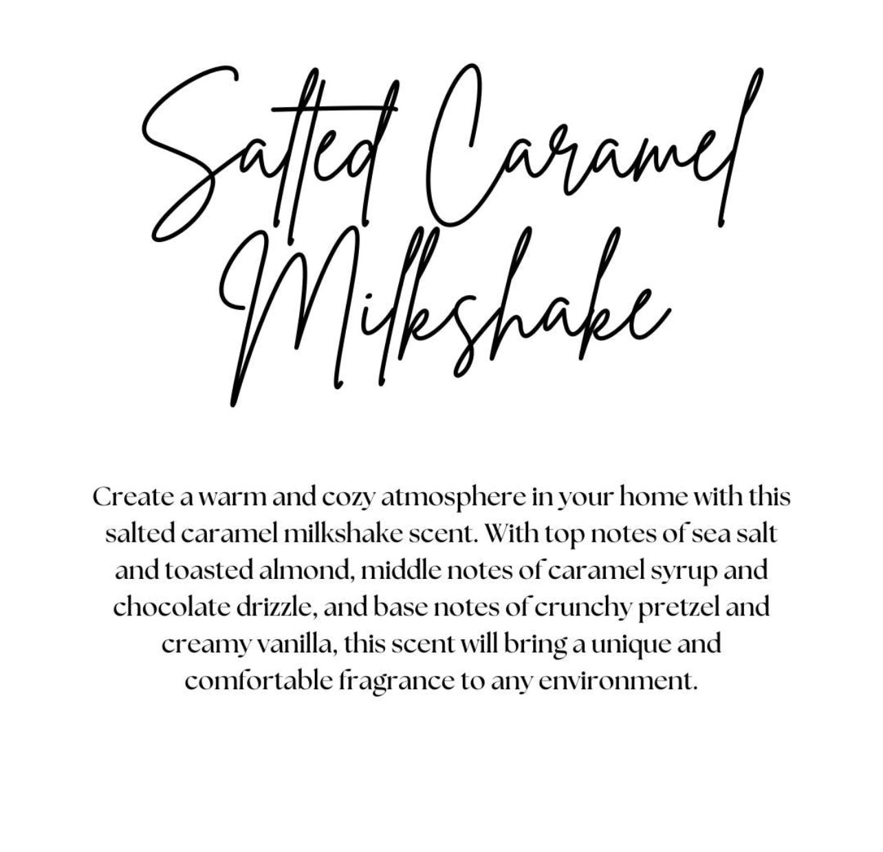 SALTED CARAMEL MILKSHAKE | LINEN SPRAY