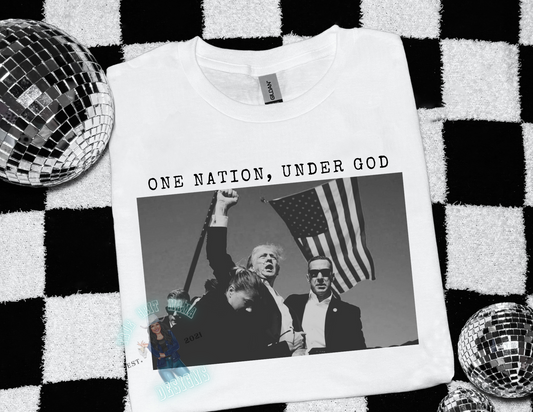 ONE NATION, UNDER GOD SS T-SHIRT