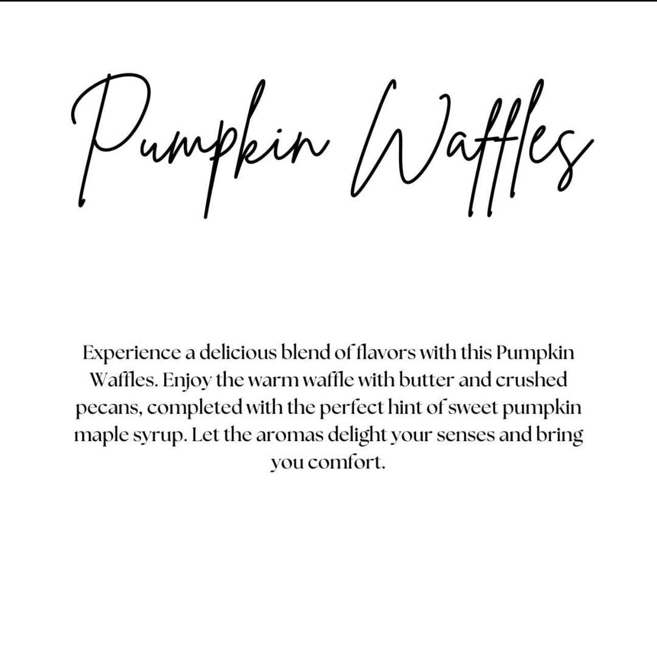 PUMPKIN WAFFLES | LINEN SPRAY