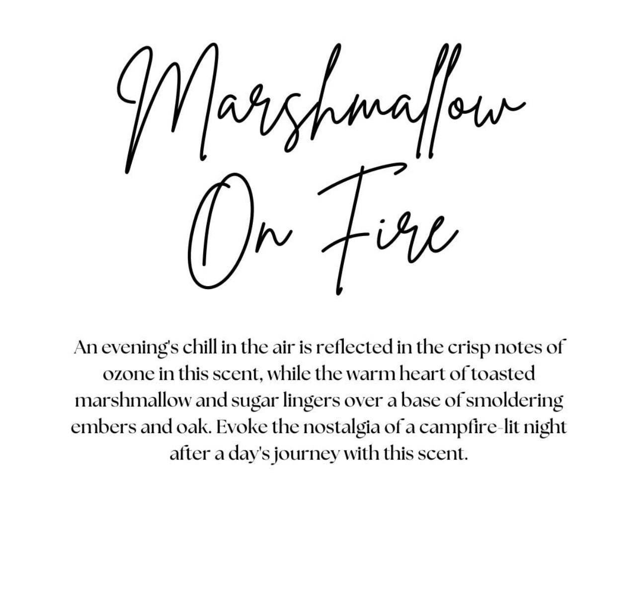 MARSHMALLOW ON FIRE | LINEN SPRAY