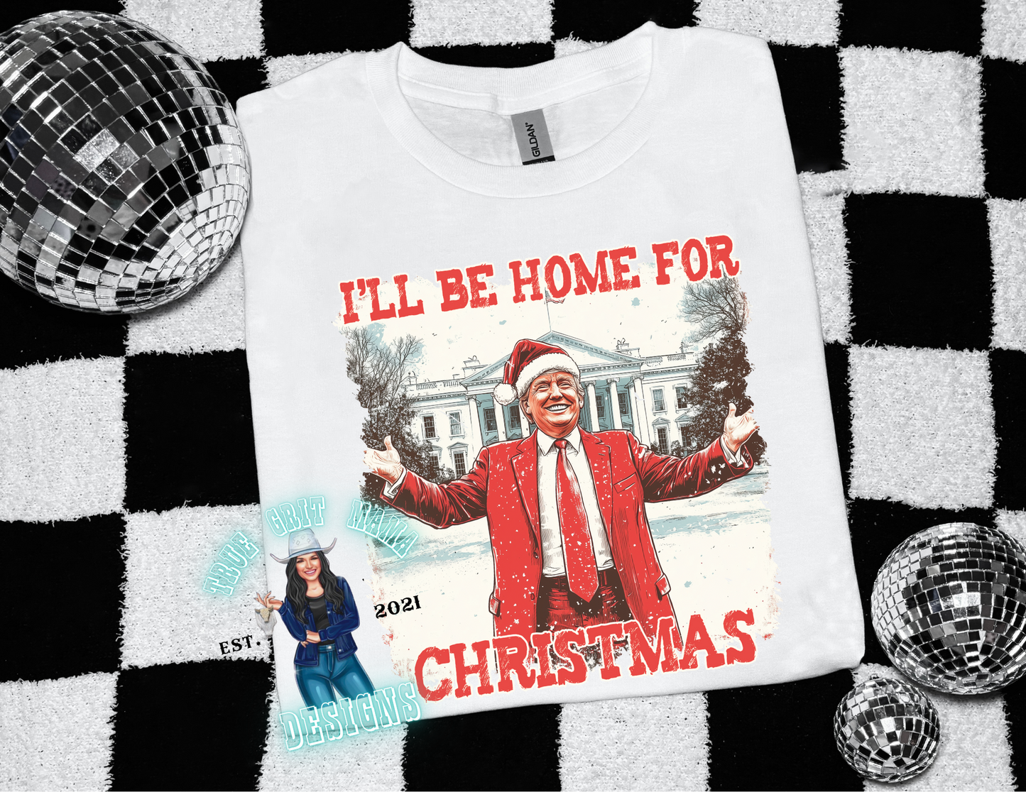 HOME FOR CHRISTMAS SS T-SHIRT