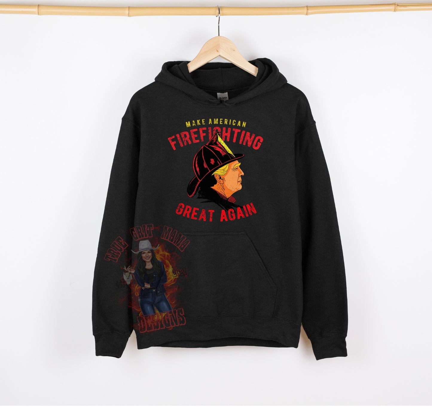 MAKE AMERICAN FIREFIGHTING GREAT AGAIN HOODIE